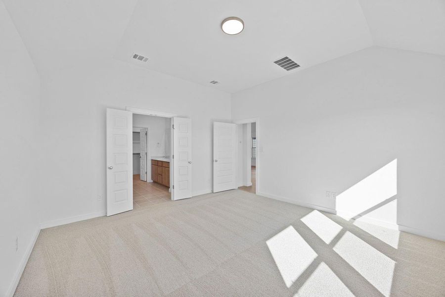 Primary Suite in the Quartz home plan by Trophy Signature Homes – REPRESENTATIVE PHOTO Primary Suite in the Quartz home plan by Trophy Signature Homes – REPRESENTATIVE PHOTO