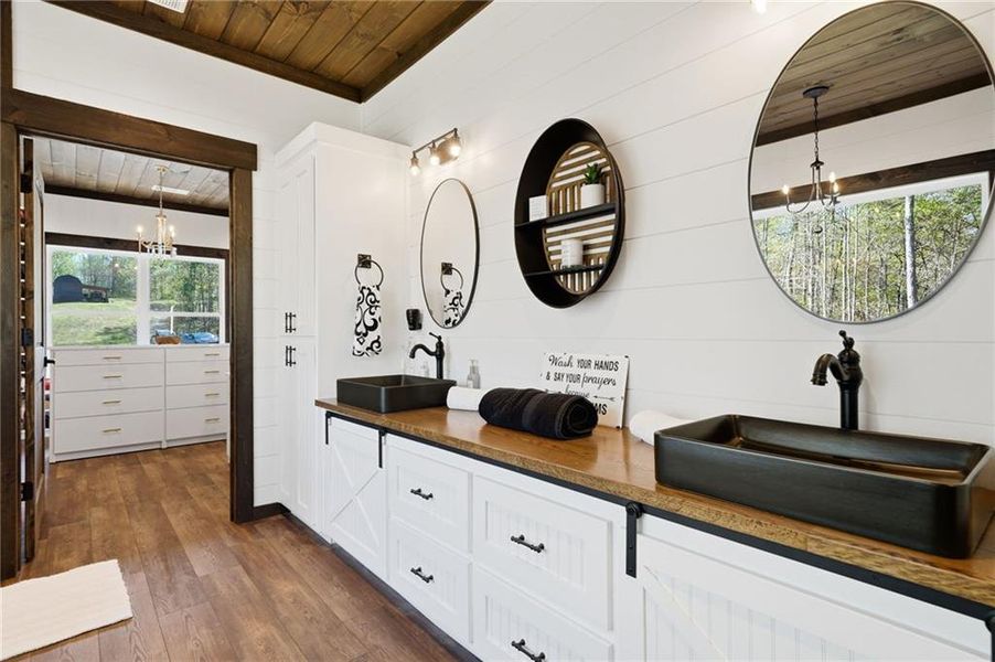 Furnished interior view inside a new home in , Talking Rock (Image 52).