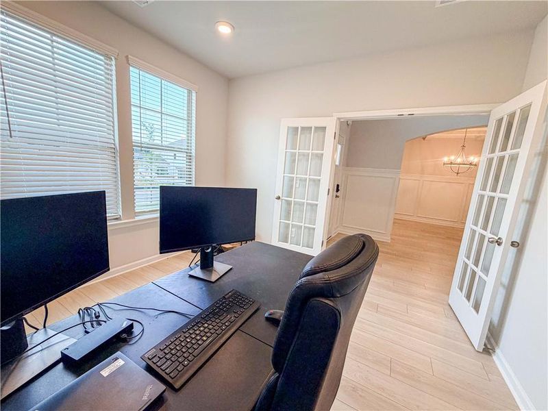 Furnished interior view inside a new home in , Stockbridge (Image 74).