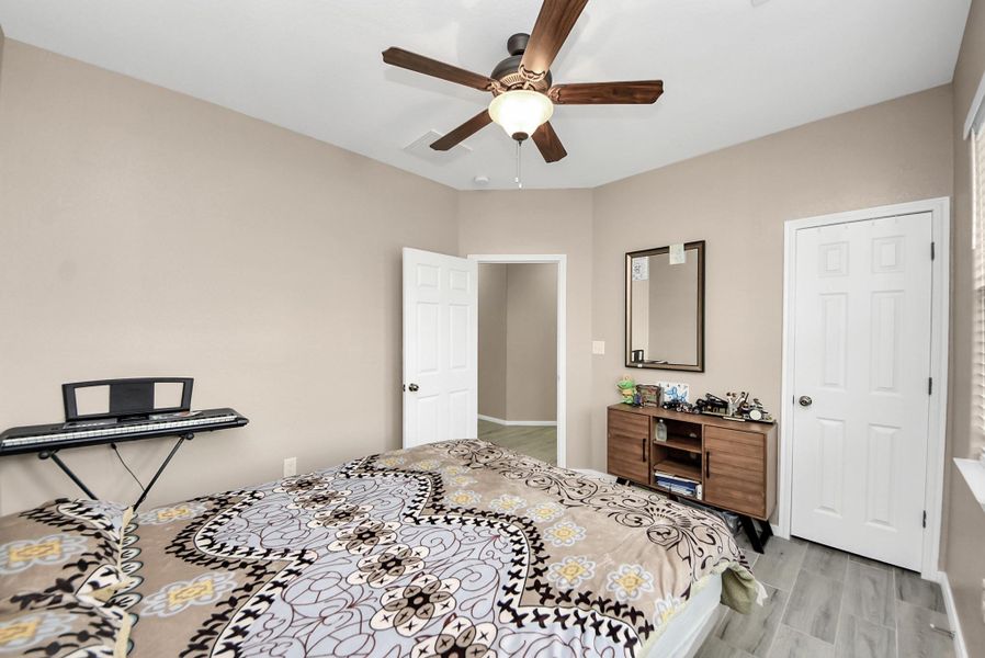 Third Bedroom with street view