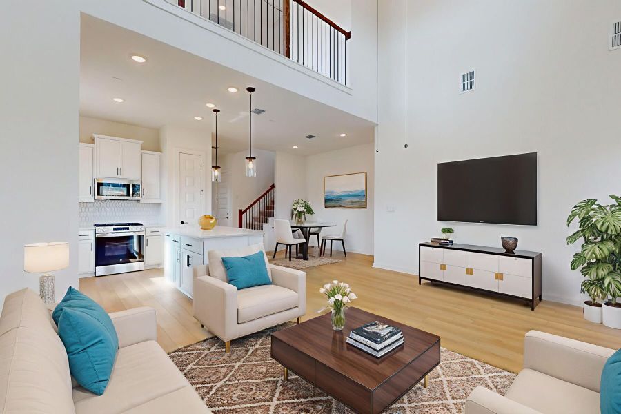 Living Room - Virtually Staged