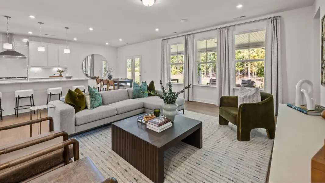 The Townsend Plan by DRB Homes in McBride Indian Trail NC - Living