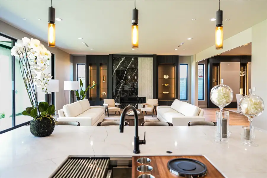 Furnished interior view inside a new home in , Houston (Image 7). Furnished interior view inside a new home in , Houston (Image 7).