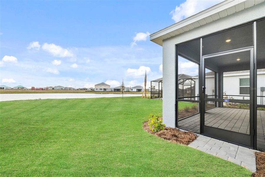 Exterior details and patio area of a home in Rye Ranch: Executive Homes, Parrish (Image 33).