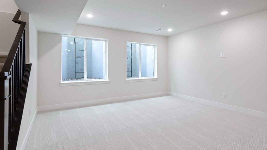 Furnished interior view inside a new home in Dillon Pointe - Journey, Broomfield (Image 16).