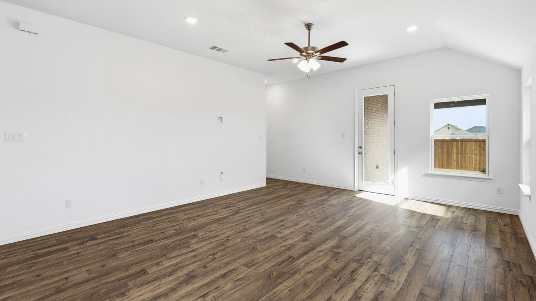 Furnished interior view inside a new home in Wildflower Ranch, Fort Worth (Image 24).