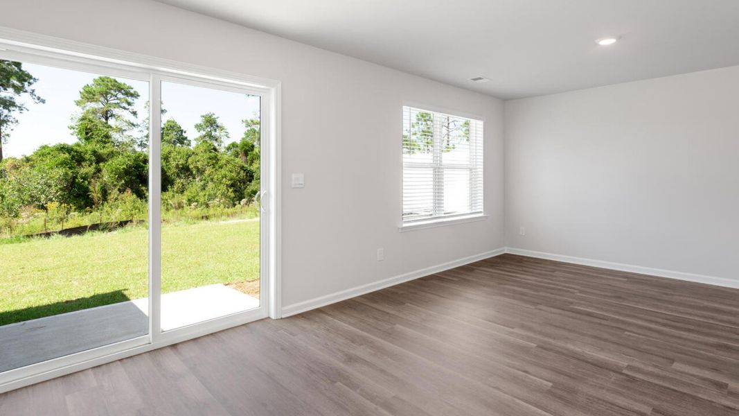 Spacious, unfurnished interior of a new home in Grayson Park Townhomes, Leland (Image 15). Spacious, unfurnished interior of a new home in Grayson Park Townhomes, Leland (Image 15).