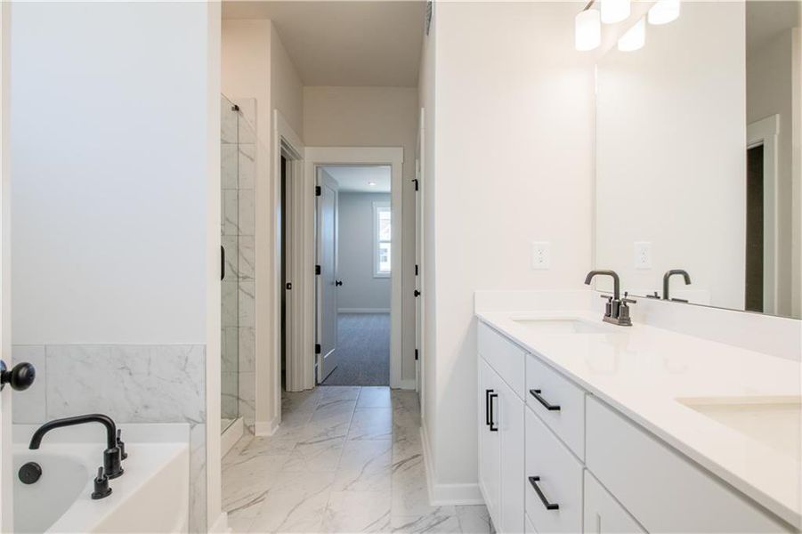 Furnished interior view inside a new home in Cambridge at Steels Bridge, Canton (Image 6).