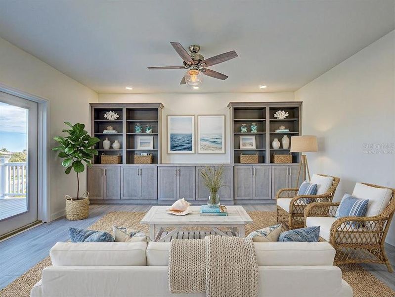 Furnished interior view inside a new home in , Placida (Image 14). Furnished interior view inside a new home in , Placida (Image 14).