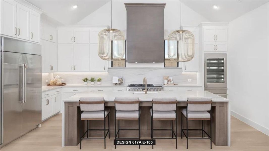 Furnished interior view inside a new home in Adkins Park 70', Hurst (Image 4).