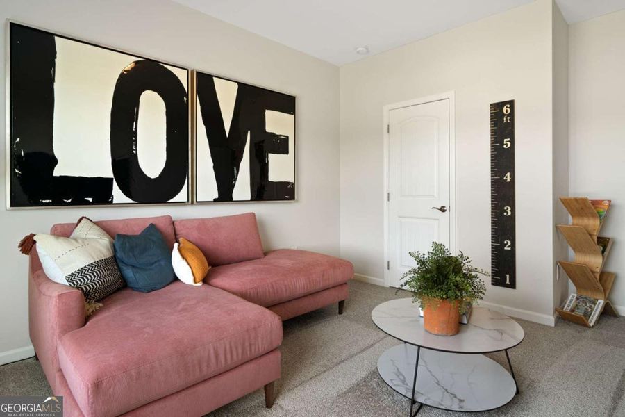 Furnished interior view inside a new home in Avalon, Perry (Image 25). Furnished interior view inside a new home in Avalon, Perry (Image 25).