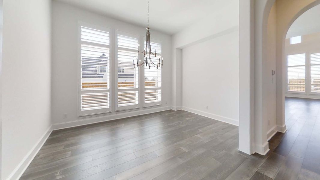 Representative Dining Room - some options shown