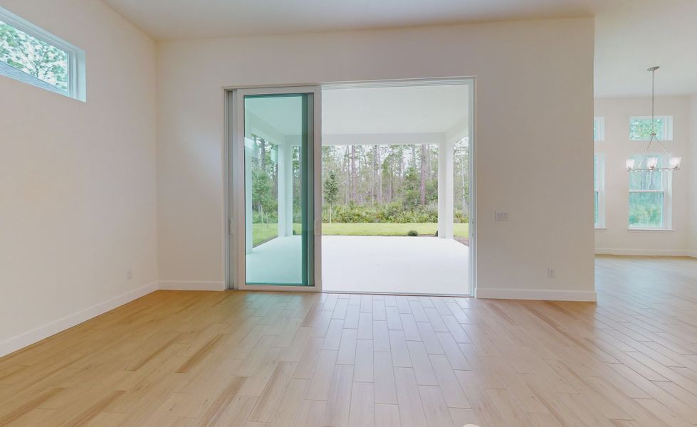 Spacious, unfurnished interior of a new home in Woodhaven, Port Orange (Image 13).