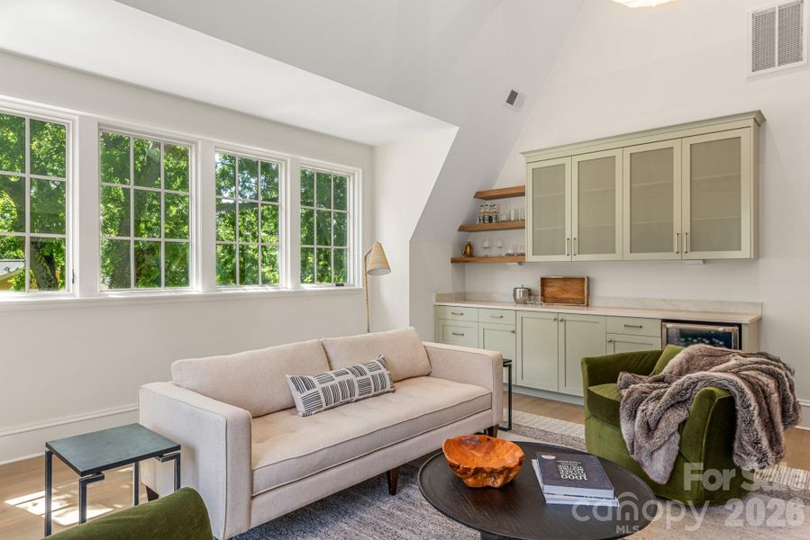 Furnished interior view inside a new home in , Charlotte (Image 6).