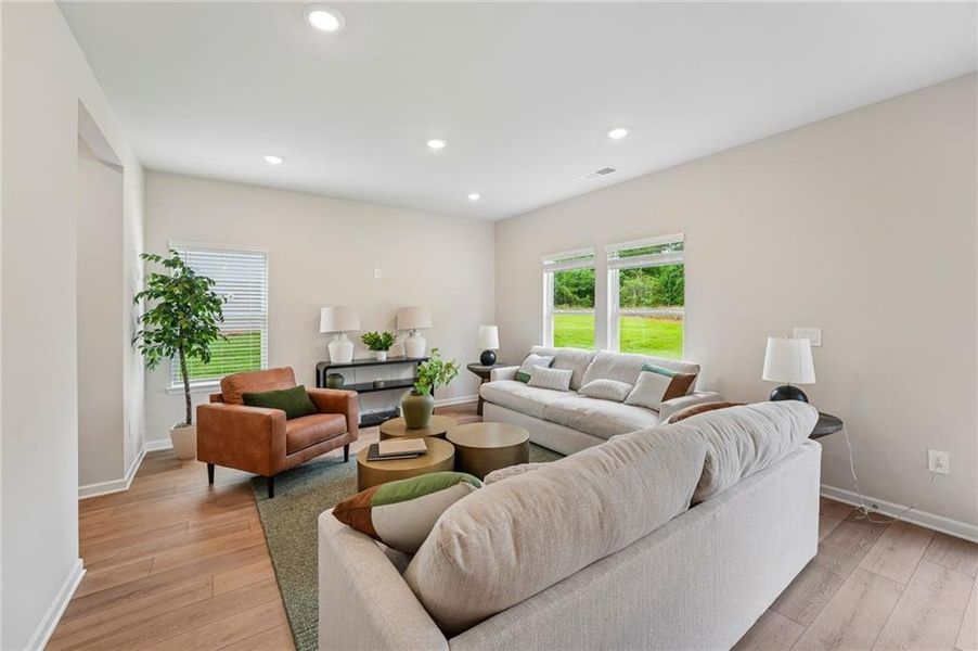 Furnished interior view inside a new home in Manning Mill, Adairsville (Image 15).