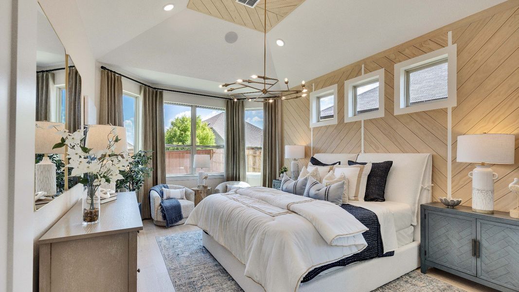 Representative furnished interior of a home built from the Rosewood by DRB Homes in Sunfield, Buda (Image 17). Representative furnished interior of a home built from the Rosewood by DRB Homes in Sunfield, Buda (Image 17).