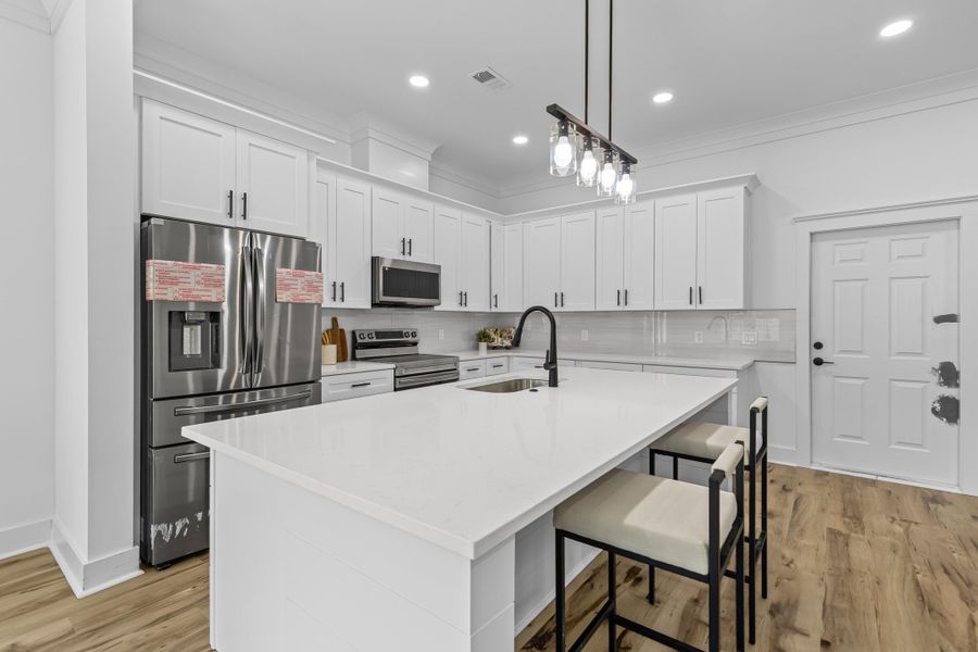 Furnished interior view inside a new home in , North Charleston (Image 11).
