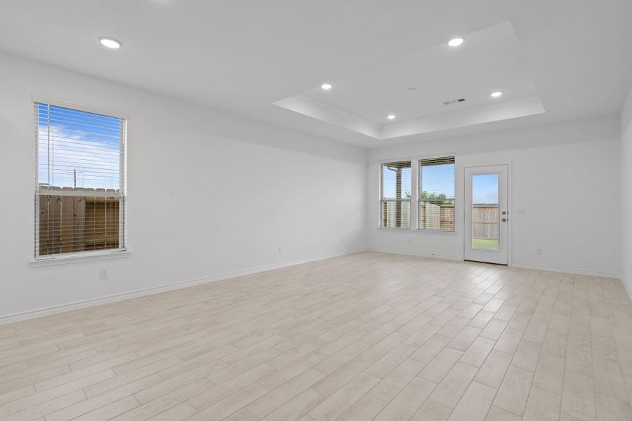 Spacious, unfurnished interior of a new home in River Ranch, Dayton (Image 17). Spacious, unfurnished interior of a new home in River Ranch, Dayton (Image 17).