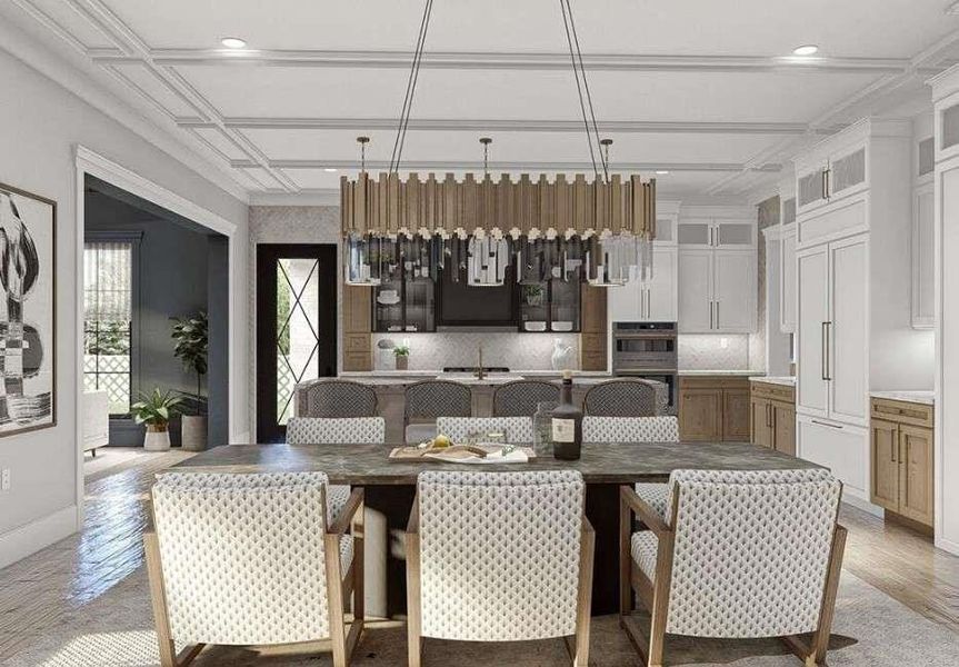 Furnished interior view inside a new home in , Fayetteville (Image 7).