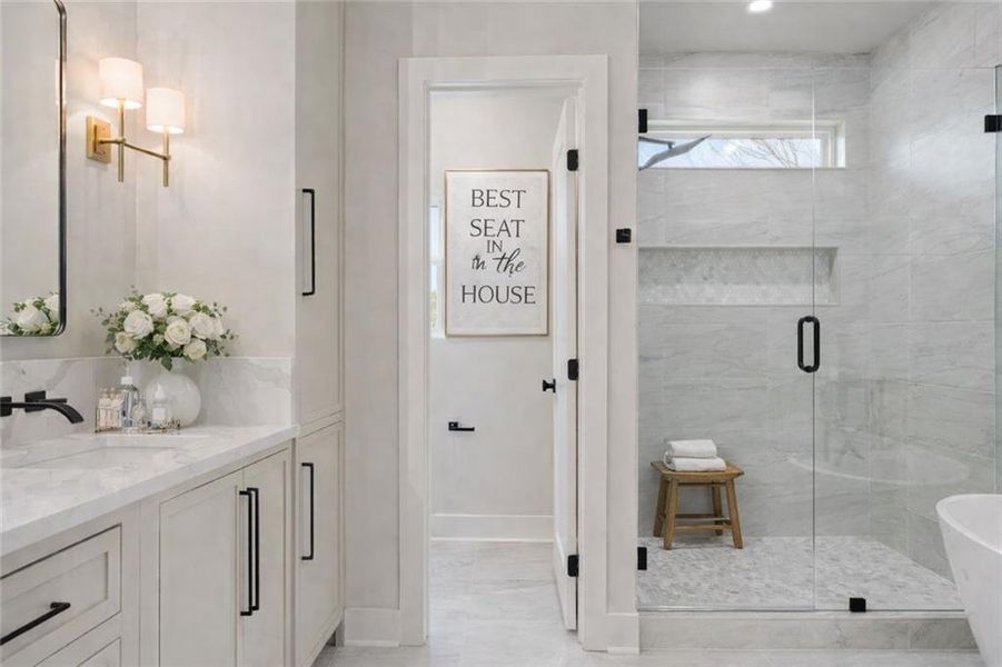 Furnished interior view inside a new home in , Brookhaven (Image 11). Furnished interior view inside a new home in , Brookhaven (Image 11).