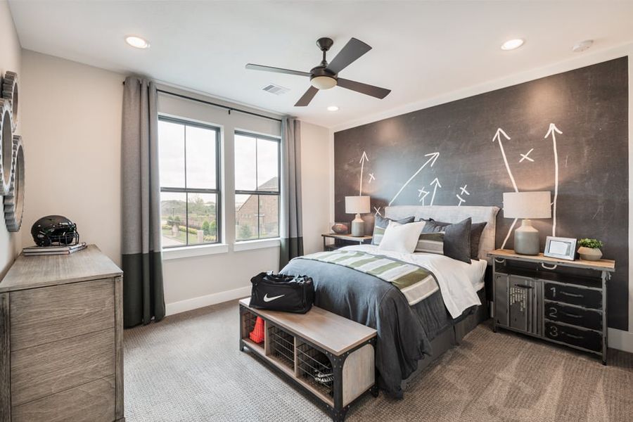 Representative furnished interior of a home built from the Sauvignon by Tri Pointe Homes in The Estates at James Lane, Fulshear (Image 18).