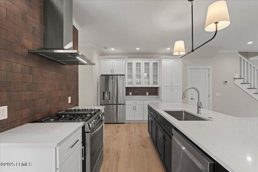 Furnished interior view inside a new home in , Beaufort (Image 10).