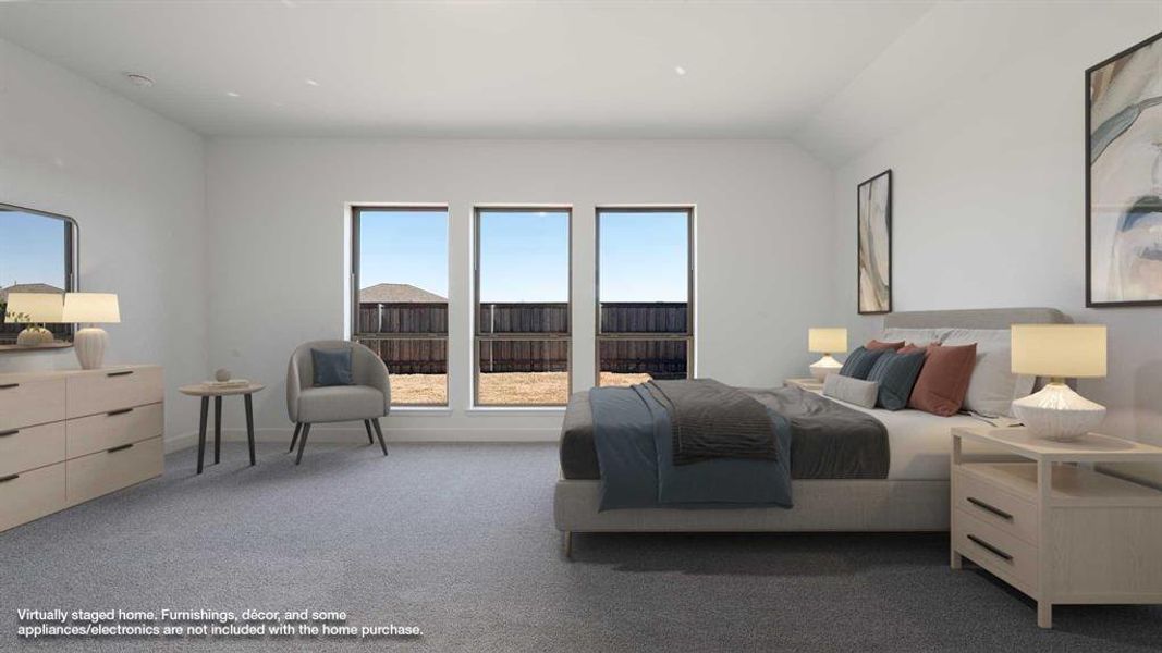 Furnished interior view inside a new home in Devonshire, Forney (Image 12).