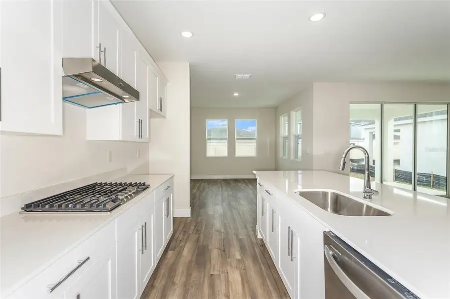 Furnished interior view inside a new home in Pasadena Woods, Dade City (Image 6).