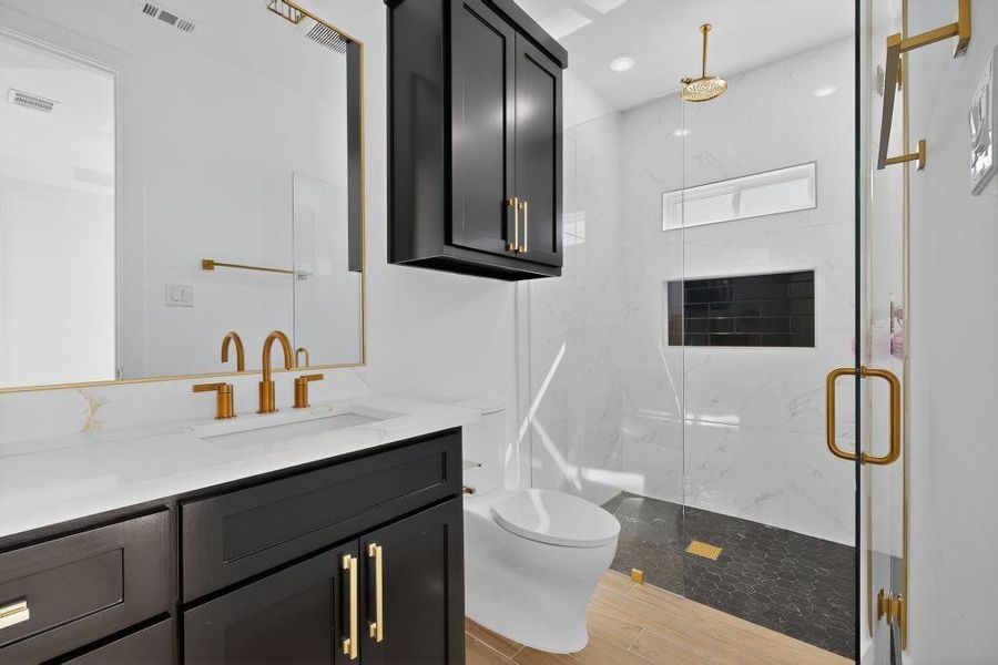 Bedroom with private bathroom