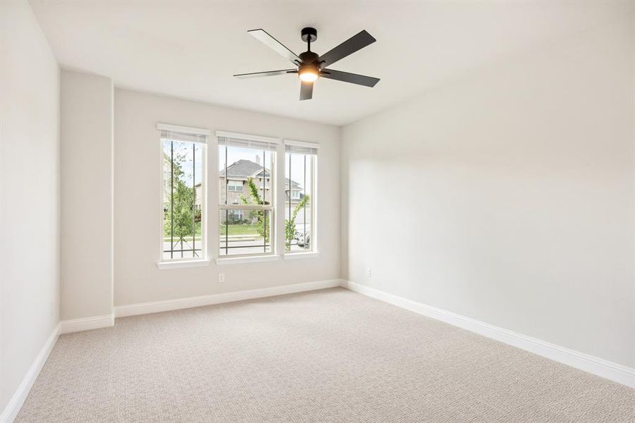 Spacious, unfurnished interior of a new home in Woodstone, Providence Village (Image 32).