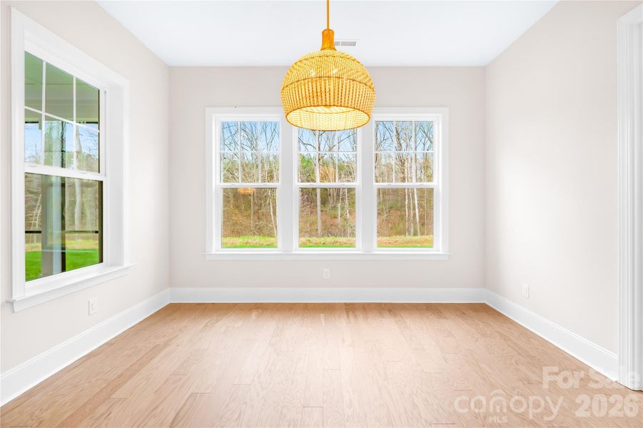 Spacious, unfurnished interior of a new home in Coventry Glen, Huntersville (Image 36).