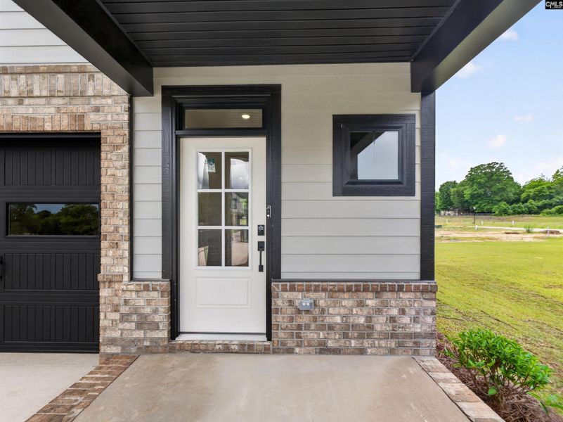 Exterior details and patio area of a home in Dunbar Village, Cayce (Image 22).