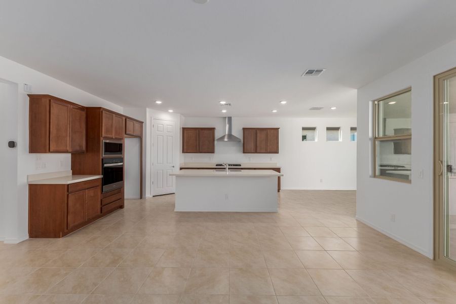Furnished interior view inside a new home in Bella Vista Farms, San Tan Valley (Image 4).