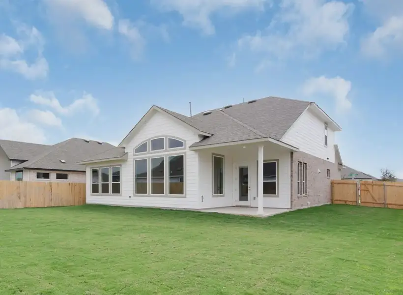 Representative exterior details of a home built from the Madison by Chesmar Homes in University Heights, McKinney (Image 4).