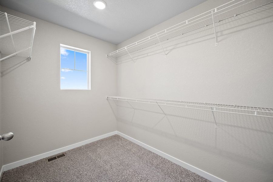 Spacious, unfurnished interior of a new home in Ridge at Lorson Ranch, Colorado Springs (Image 31). Spacious, unfurnished interior of a new home in Ridge at Lorson Ranch, Colorado Springs (Image 31).