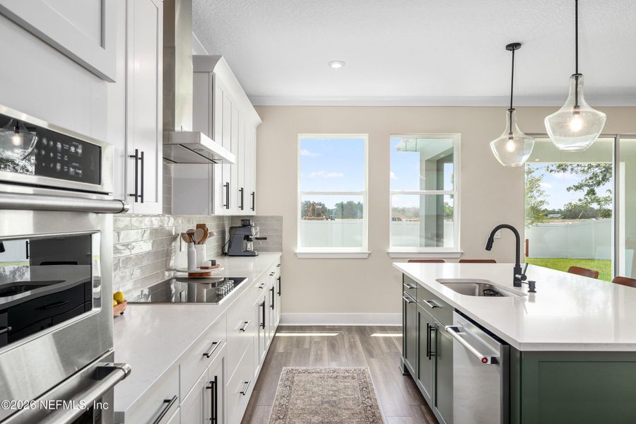 Furnished interior view inside a new home in , Wesley Chapel (Image 18). Furnished interior view inside a new home in , Wesley Chapel (Image 18).