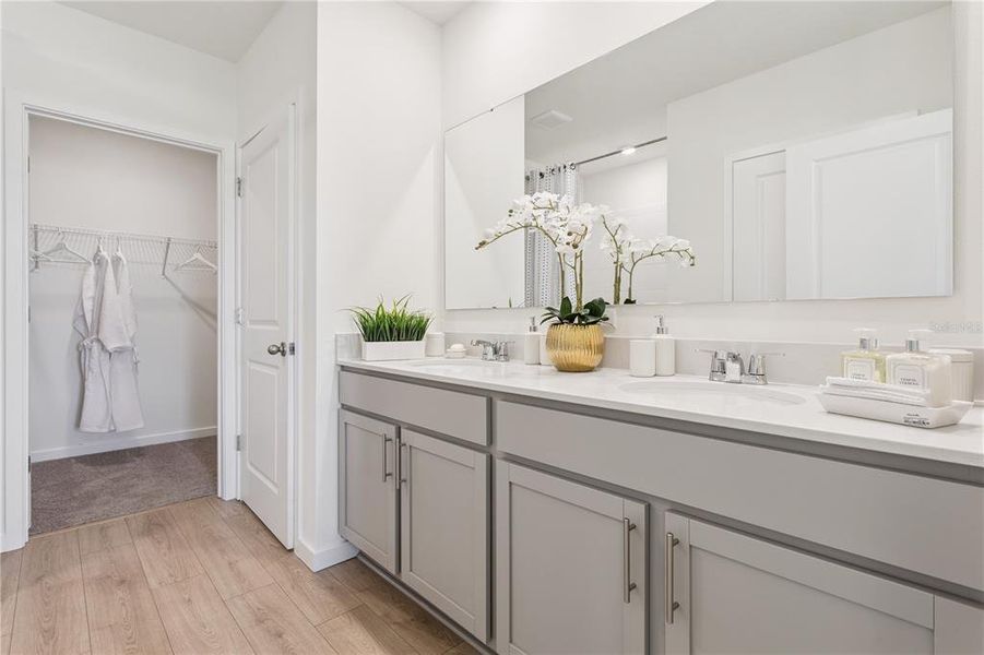 Furnished interior view inside a new home in Crossroads at Kelly Park, Apopka (Image 31).