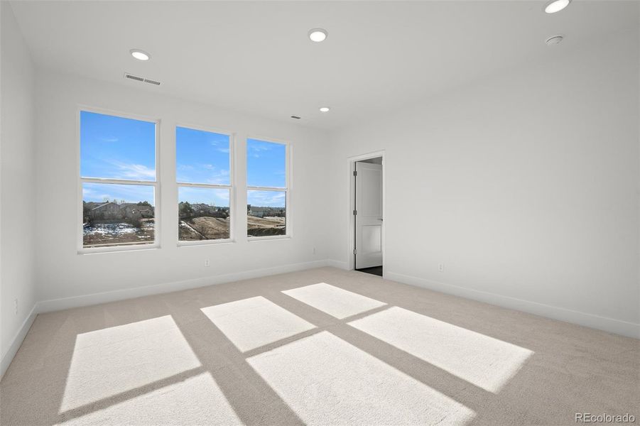 Spacious, unfurnished interior of a new home in Trailside at Cottonwood Creek, Colorado Springs (Image 30). Spacious, unfurnished interior of a new home in Trailside at Cottonwood Creek, Colorado Springs (Image 30).