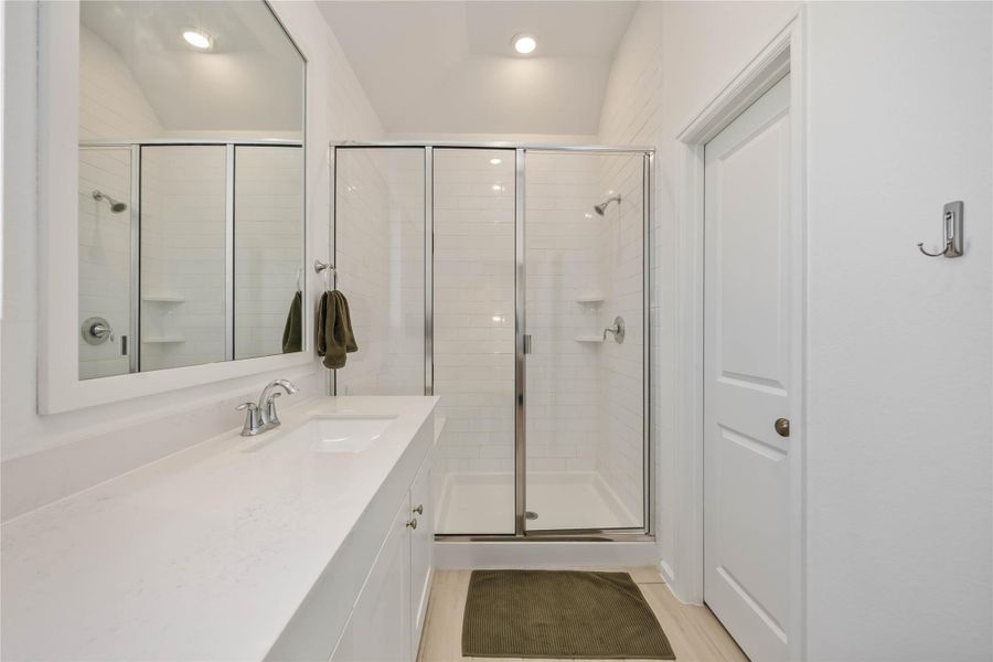 Furnished interior view inside a new home in Balmoral: Avante Collection, Houston (Image 7). Furnished interior view inside a new home in Balmoral: Avante Collection, Houston (Image 7).