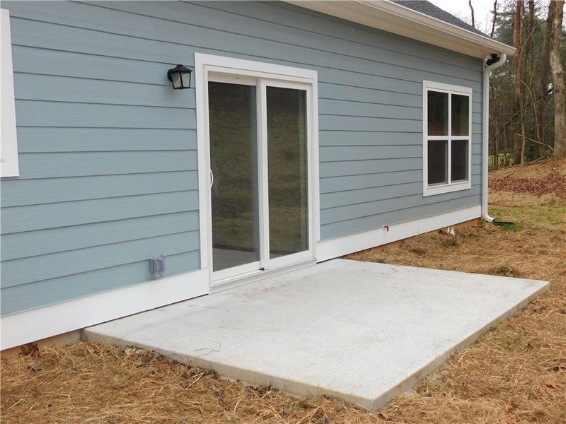 Exterior details and patio area of a home in , Dahlonega (Image 23).