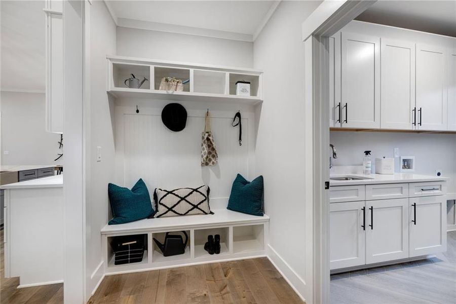 Furnished interior view inside a new home in Soleil Belmont Park, Canton (Image 40).
