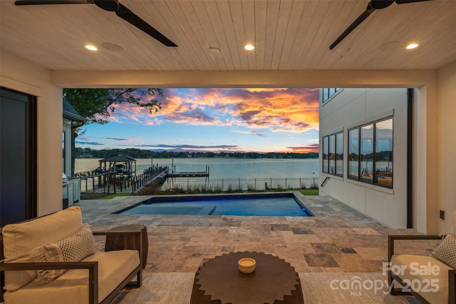Exterior details and patio area of a home in , Cornelius (Image 4).