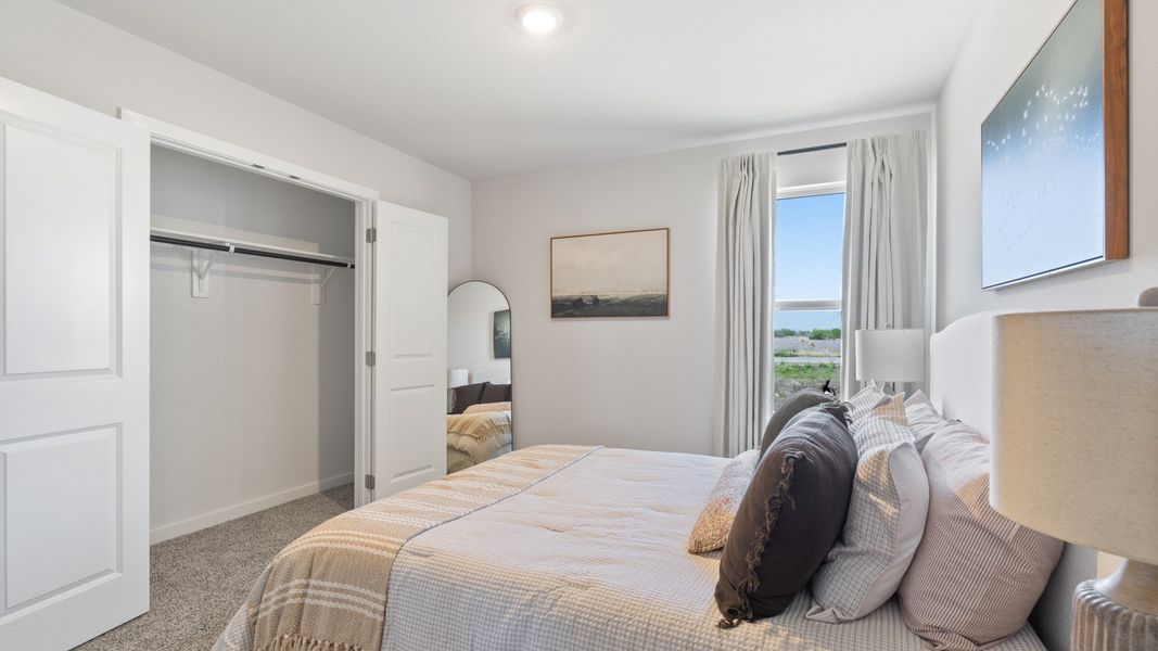 Furnished interior view inside a new home in King's Landing, Corpus Christi (Image 13).