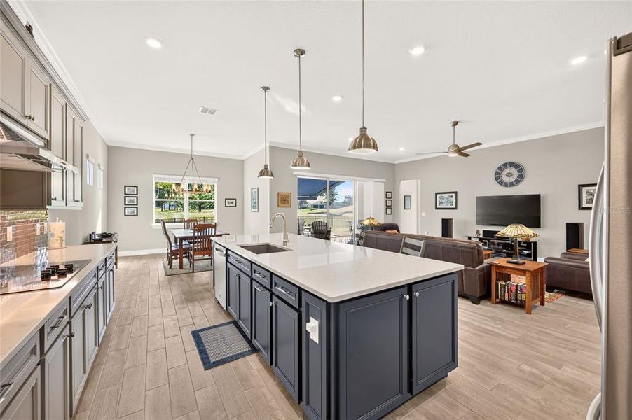 Furnished interior view inside a new home in , Ocala (Image 10).