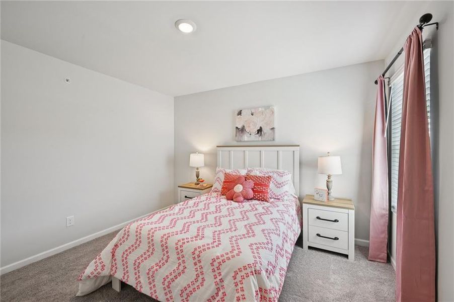 Furnished interior view inside a new home in Chastain Heights, Woodstock (Image 9). Furnished interior view inside a new home in Chastain Heights, Woodstock (Image 9).