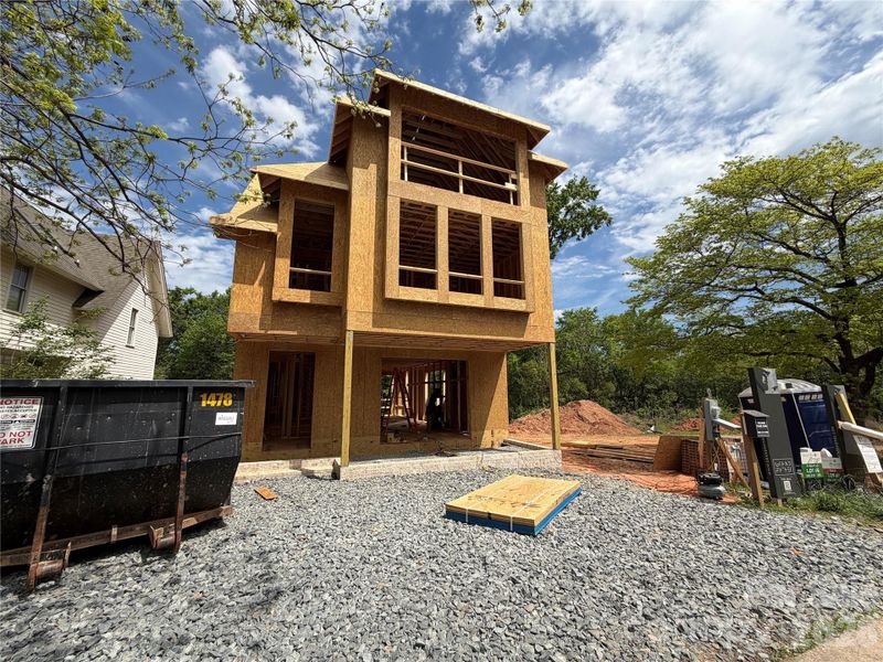 In-progress construction of a new home in , Charlotte, NC (Image 10).