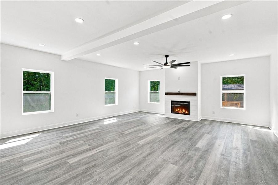 Spacious, unfurnished interior of a new home in , Austell (Image 27). Spacious, unfurnished interior of a new home in , Austell (Image 27).