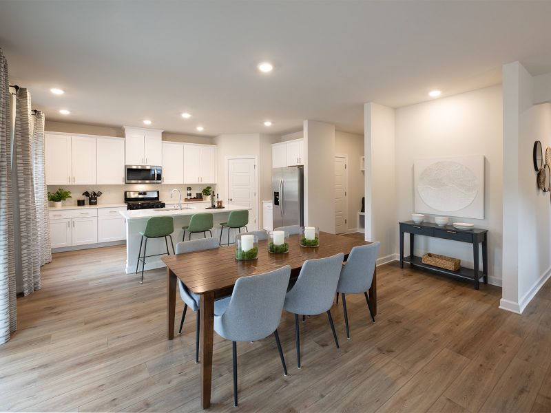 Furnished interior view inside a new home in Wexford Park, Fountain Inn (Image 6).