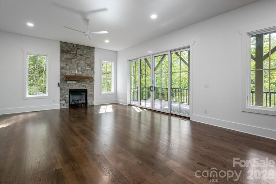 Lower family room