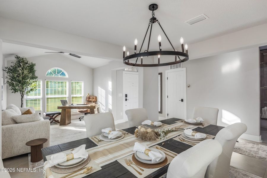 Furnished interior view inside a new home in , Middleburg (Image 40). Furnished interior view inside a new home in , Middleburg (Image 40).